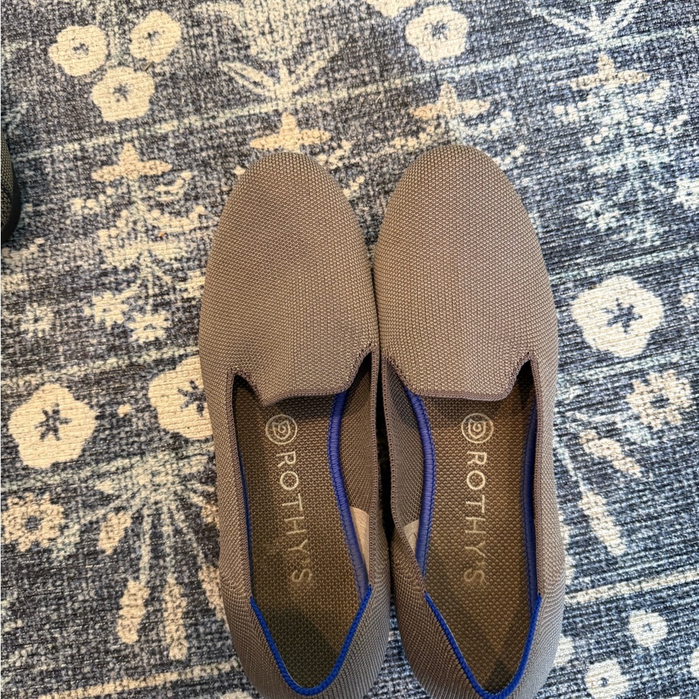 Rothy's Women's Gray and Blue Flats